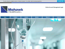 Tablet Screenshot of mohawkhealthcare.com